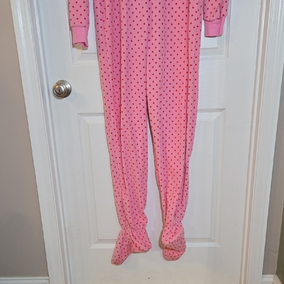 Disney Pink and Red Polka Dot Minnie Mouse Onsie Apparel Size Small - Picture 10 of 12